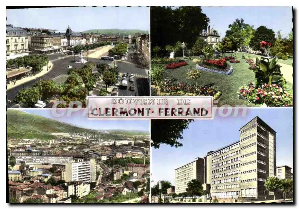 Clermont-Ferrand — Lembrete de Clermont-Ferrand — Edições La Clippée - Frente