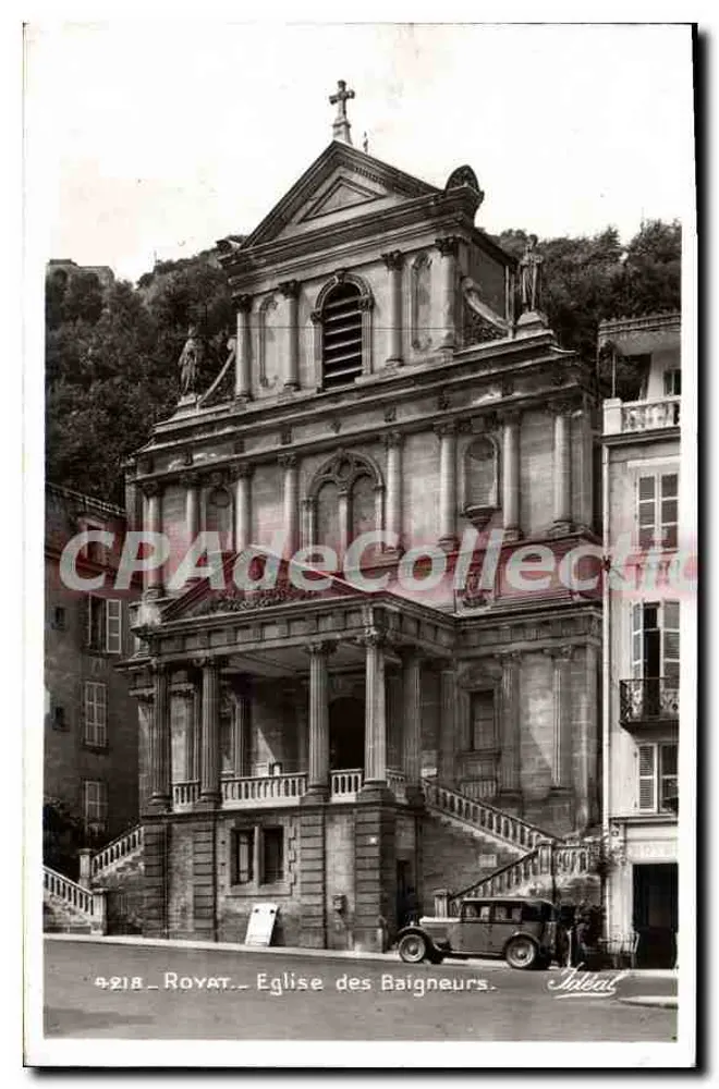 Royat — Église des Baigneurs — Idééal, n° 4218 - Frente