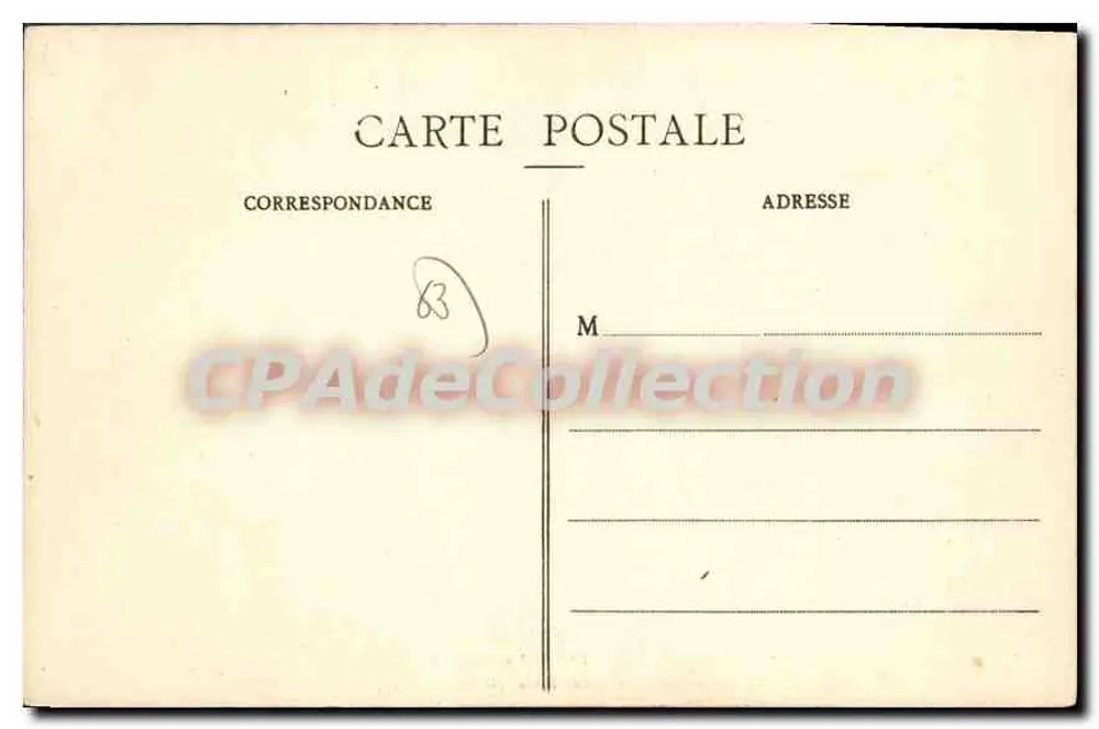 Saint-Nectaire — Les Ruines du Château féodal (Dessin d'Isabey) - Verso
