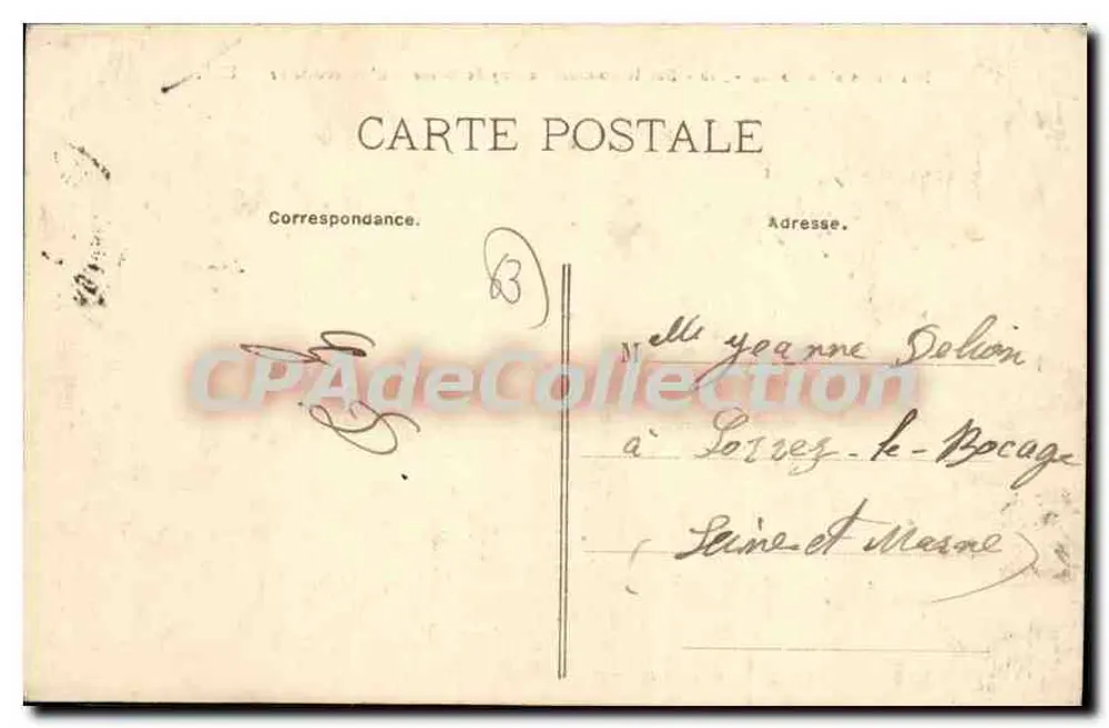 Auf dem Gipfel des Puy de Dôme - Das Observatorium - E.A. - Rückseite