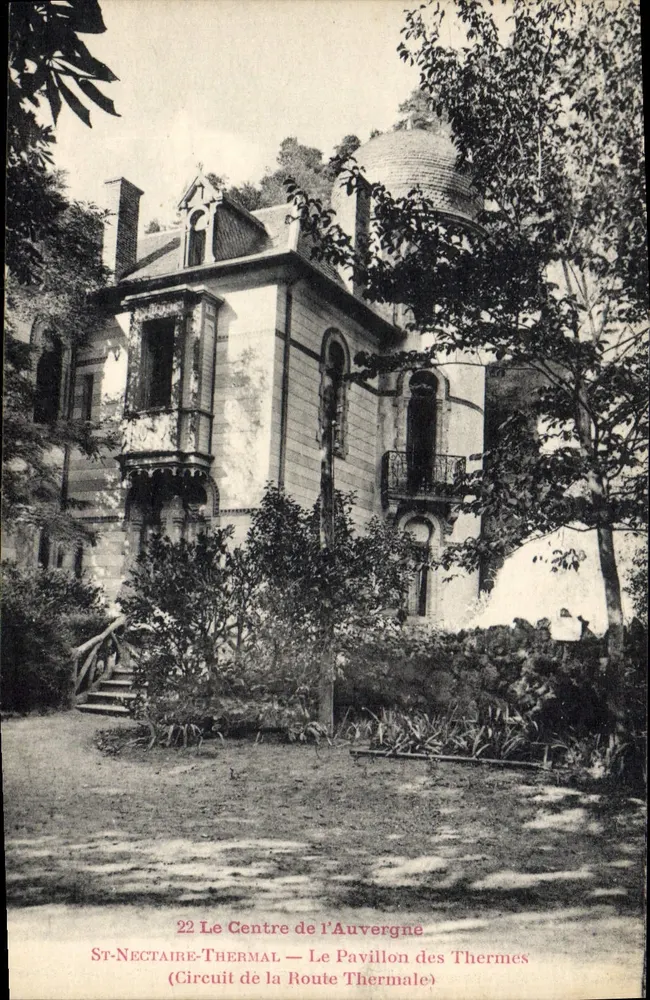 St-Nectaire-Thermal — O Pavilhão das Águas Termais (Circuito da Estrada Termal) — Editor Galeries Modernes - Issoire - Frente