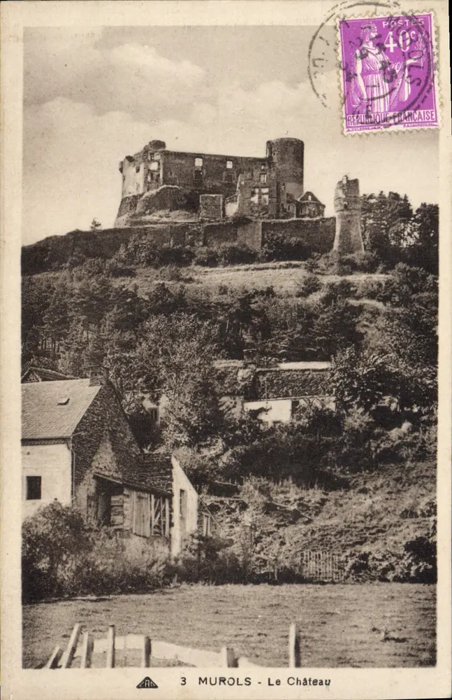 Murols - O Castelo — editor C. A. Photomécaniques, n°3 - Frente