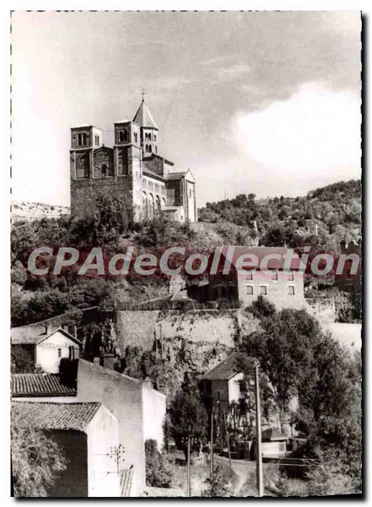 Saint-Nectaire — Vista geral — Edição Especial da Igreja (48) - Frente
