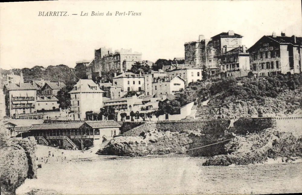 Biarritz — Les Bains du Port-Vieux — Ausgabe der Internationalen Buchhandlung - Vorderseite
