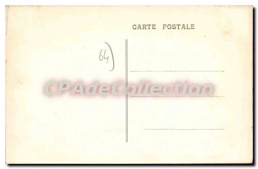 Biarritz - O Lago de Chiberta — A.P. 6. Editor A.P. 6. - Verso