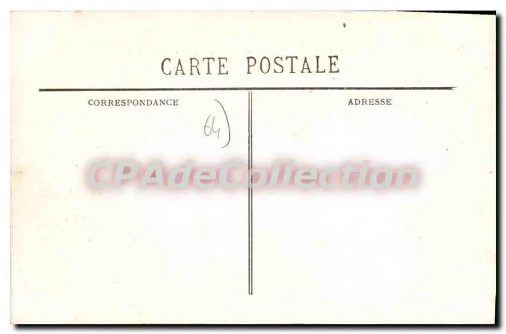 Biarritz (Côte Basque) — Hotel du Palais — BR - 1251 - Verso