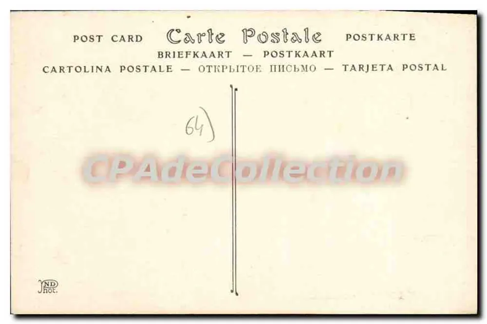 Hendaye — Uitzicht op Fontarabie — ND. Fot. - Achterkant