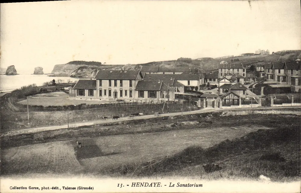 Hendaye - O Sanatório — Coleção Gorce, fot.-edit., Talence (Gironde) — n°13 - Frente