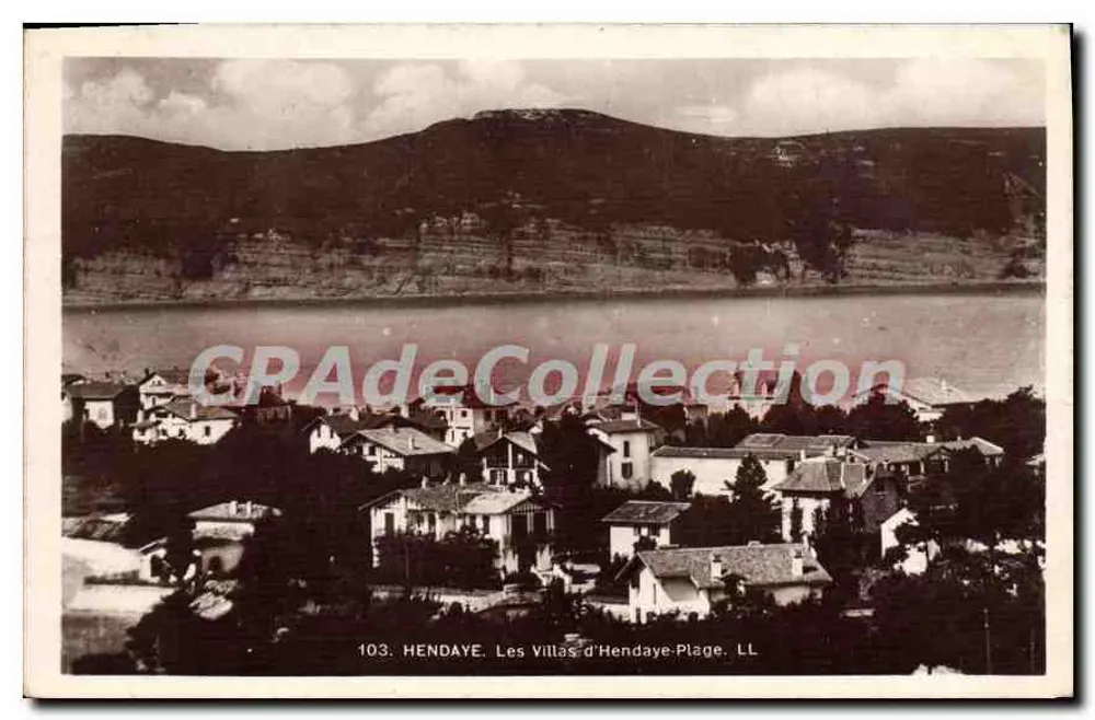 Hendaye — Les Villas d'Hendaye-Plage — LL, n°103 - Frente