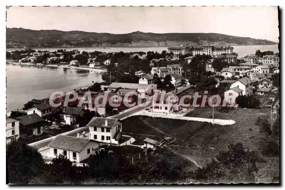 Hendaye-Plage — Vista Geral. O Cabo Figuier — Edição & Cliché BLOC Frères, Bordeaux - Frente