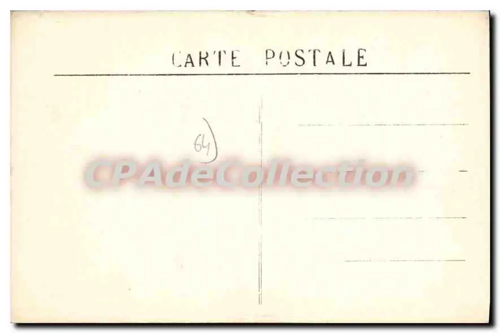 Pau — Place Nouvelle-Italie und Galeries Modernes — Verlag: Ydithian Galeries Modernes, Nr. 18 - Rückseite