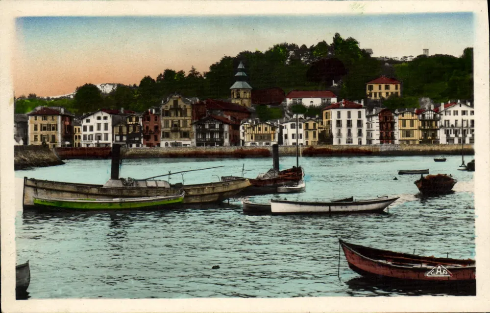 Saint-Jean-de-Luz — Le Quai de Ciboure — Verlag REAL-FOTO & Cie, Paris - Vorderseite