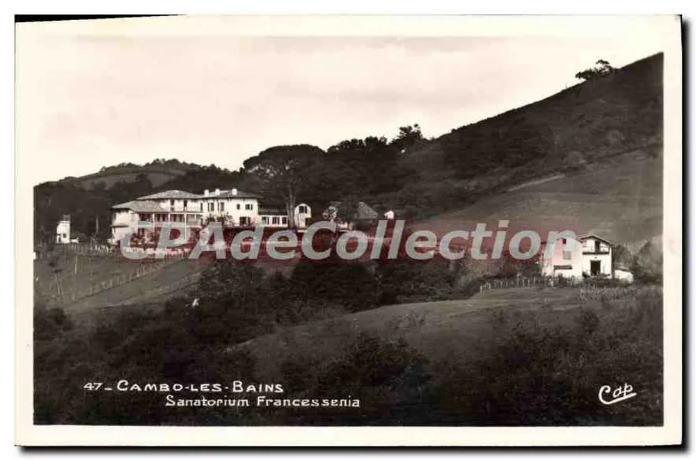 Cambo-les-Bains — Sanatorium Francessenia — Verlag Cop - Vorderseite
