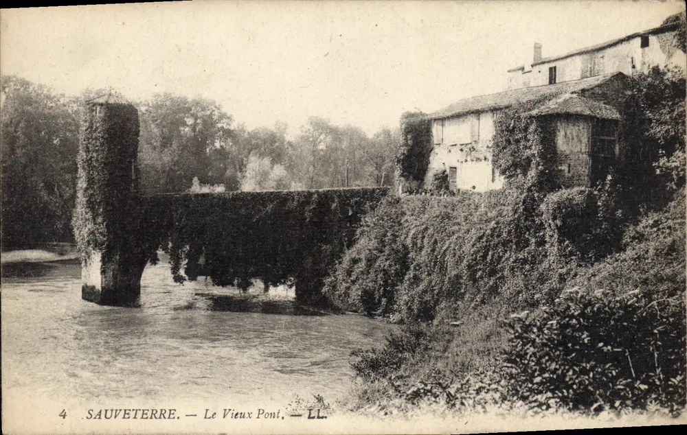 Sauveterre — O Velho Ponte — LL - Frente