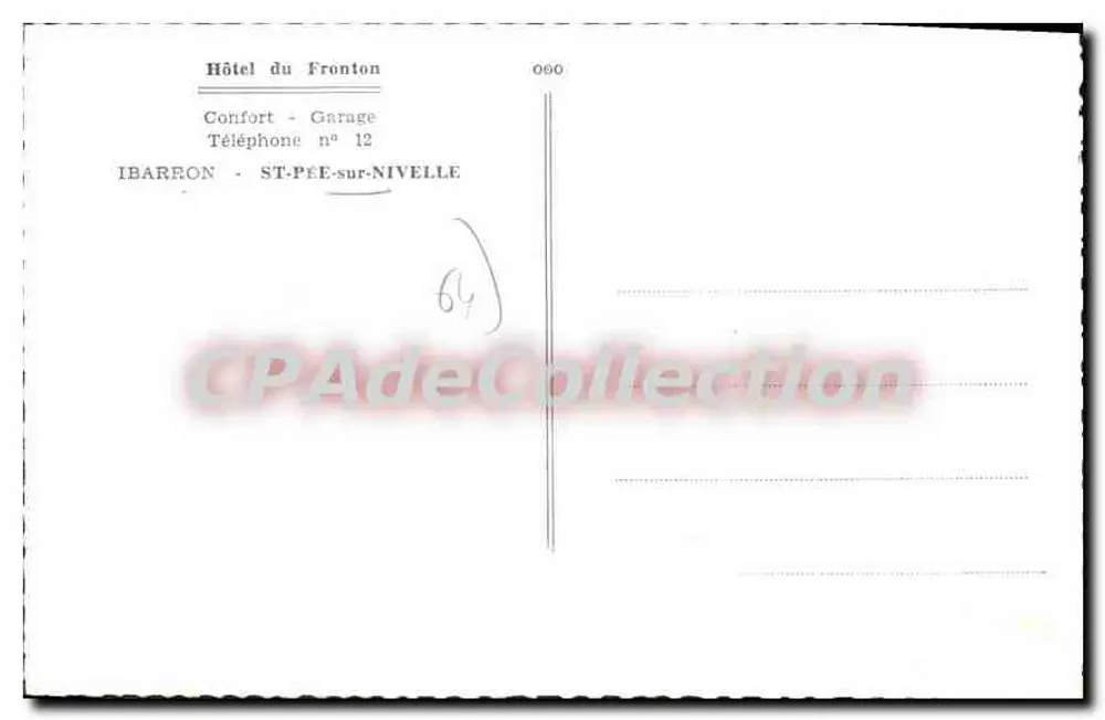 Hotel do Fronton — Conforto - Garagem — IBARRON - ST-PÉE-sur-NIVELLE - Verso