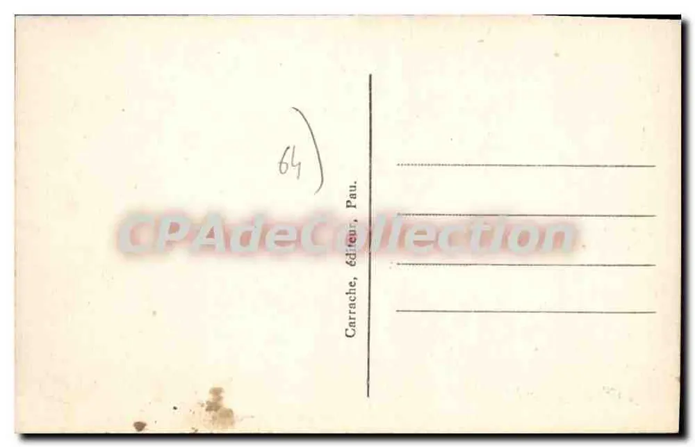Gorge do Portalet — Urdos — C.C. 28 - Verso