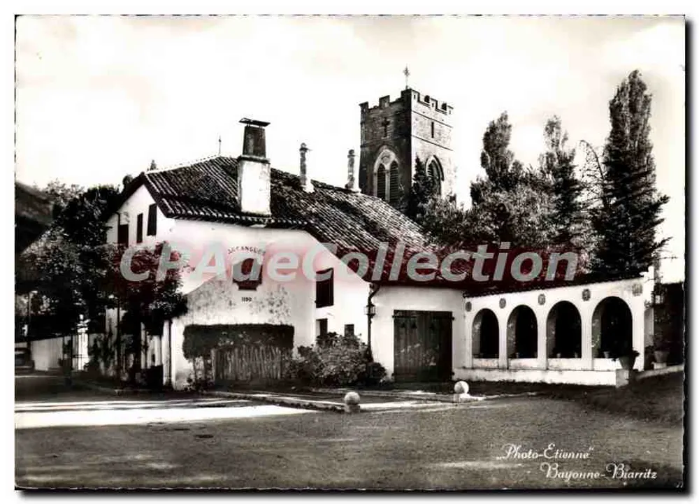 Arcangues — Iglesia y presbiterio — Photo-Étienne, Bayonne-Biarritz - Anverso