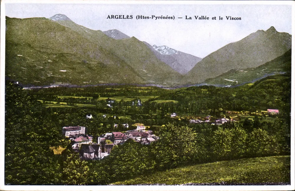 Argelès (Altos-Pirineus) — A Vale e o Viscos - Frente