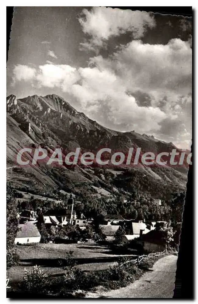 Arrens (H.P.) — Vista scattata dalla Route du Col d'Aubisque — Edizione QUINAULT, Lourdes - Recto