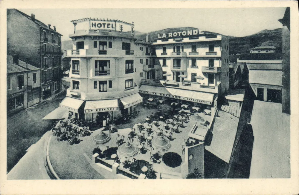 Hotel de la Rotonde — Lourdes — Verlag: Cie des Arts Photomécaniques - Vorderseite