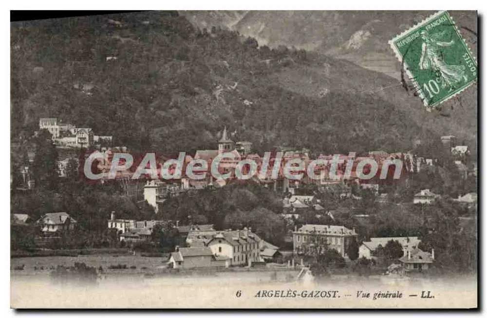 Argelès-Gazost — Vue générale — LL. — n°6 - Recto