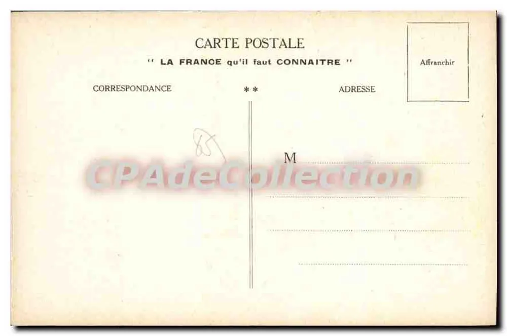 Cauterets, La Rallière, Cascade de Lutour, Lac de Gaube, Le Vigremale, Port d'Espagne — Département der Hautes-Pyrénées — Verlag 'La France qu'il faut connaître' - Rückseite