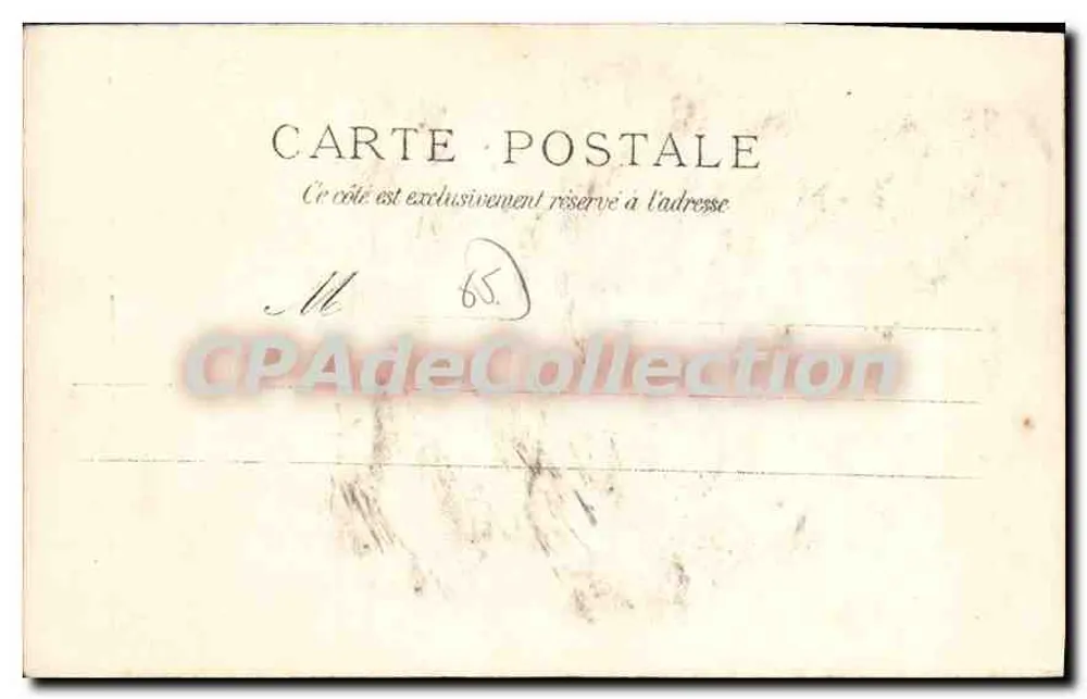 Cauterets — Grand Hotel Continental — Charles Duconte, N°166 - Rückseite