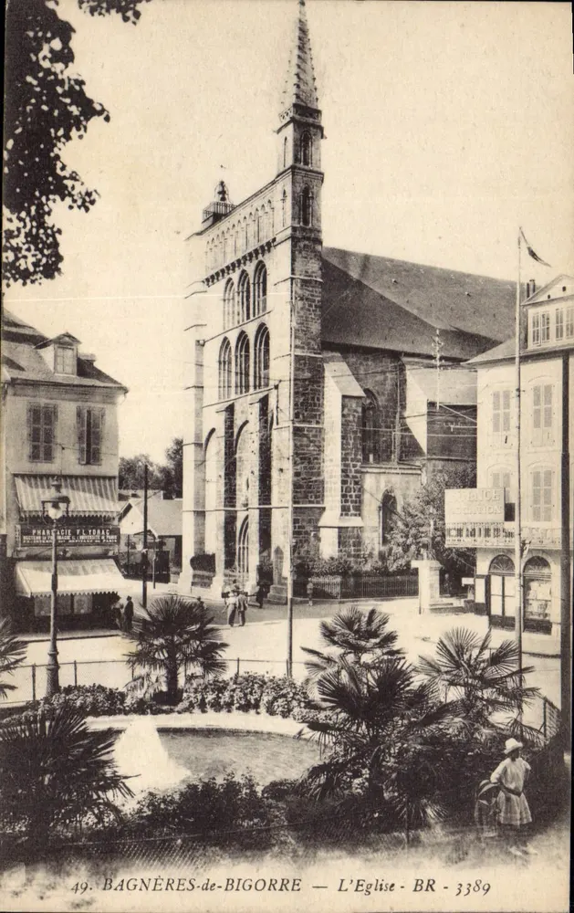 Bagnères-de-Bigorre — De Kerk — BR - 3389 - Voorkant