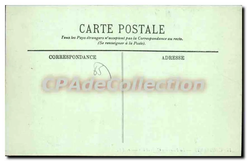 Cauterets — Ansicht der Place des Eaux und des Casinos. LL. — N° 18 - Rückseite