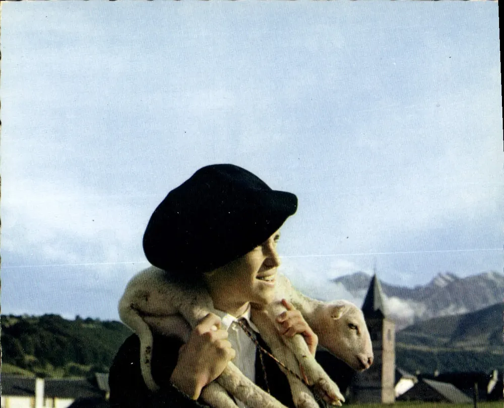 Jungschäfer von Campan in Bigorre — Hautes-Pyrénées — Éditions Moderne & Théolat - Vorderseite