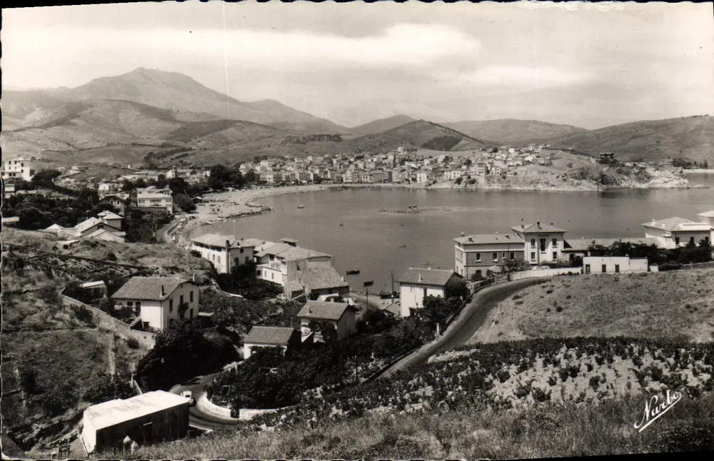 Banyuls-sur-Mer — Allgemeiner Blick vom Weg nach Cerbère — Éditions NARBO - Vorderseite