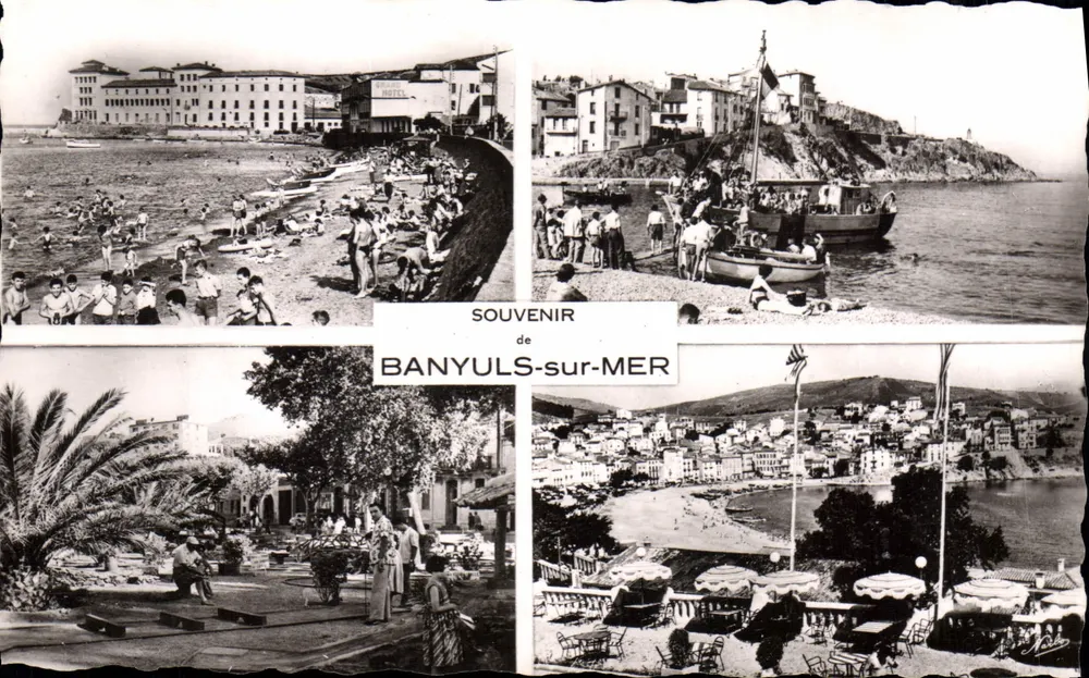Banyuls-sur-Mer — Lembrança — S.N.E. Maréchal Lederc, Narbo - Frente