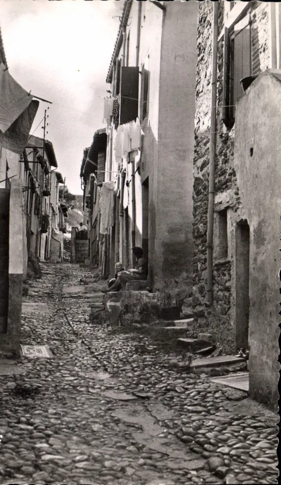 Collioure — Alte Straße — Éditions GREFF, Paris - Vorderseite