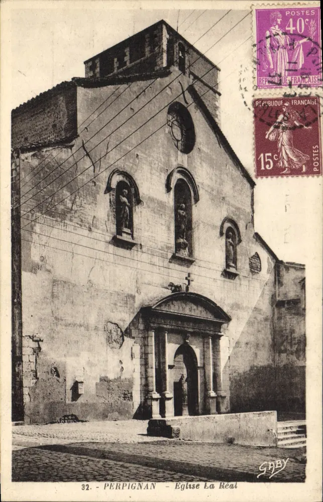 Perpignan — Igreja La Réal — Gaby, n°32 - Frente