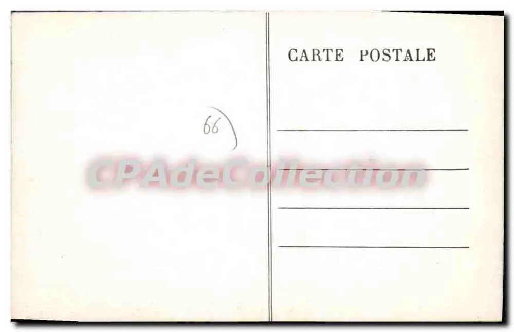 Vernet-les-Bains — Vue générale du Village — n° 714 - Verso