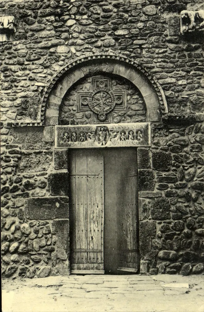 Saint-André (Pyrénées-Orientales) — Eingangstor der Kirche — Studio Bilès, Perpignan - Vorderseite