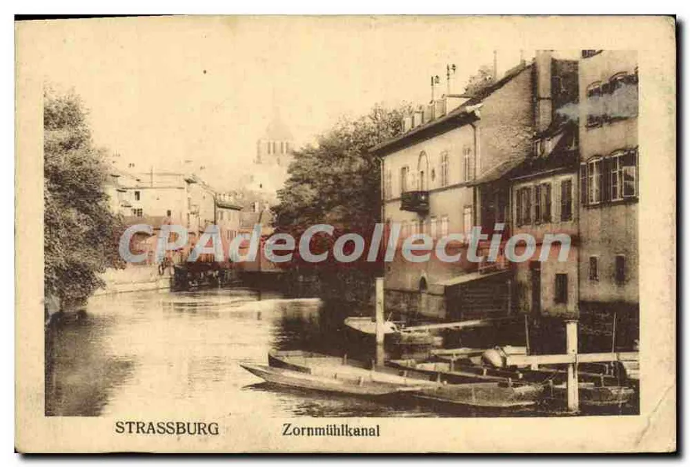 Estrasburgo — Zornmühlkanal — Jul. Manius & Cie, Estrasburgo, n° 259 - Frente