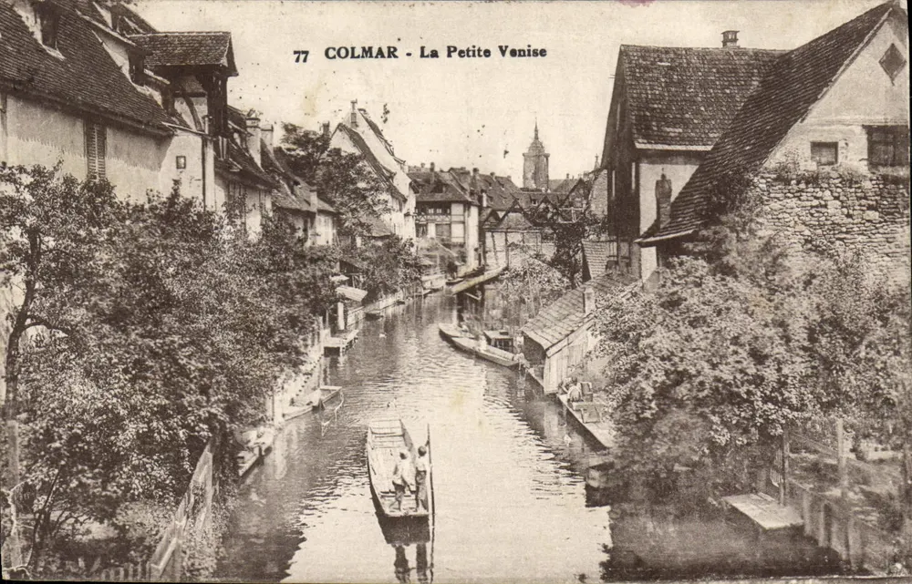 Colmar - Kleine Venedig — Verlag O.M. Albadacienne des Arts Photographiques - Straßburg, Nr. 77 - Vorderseite