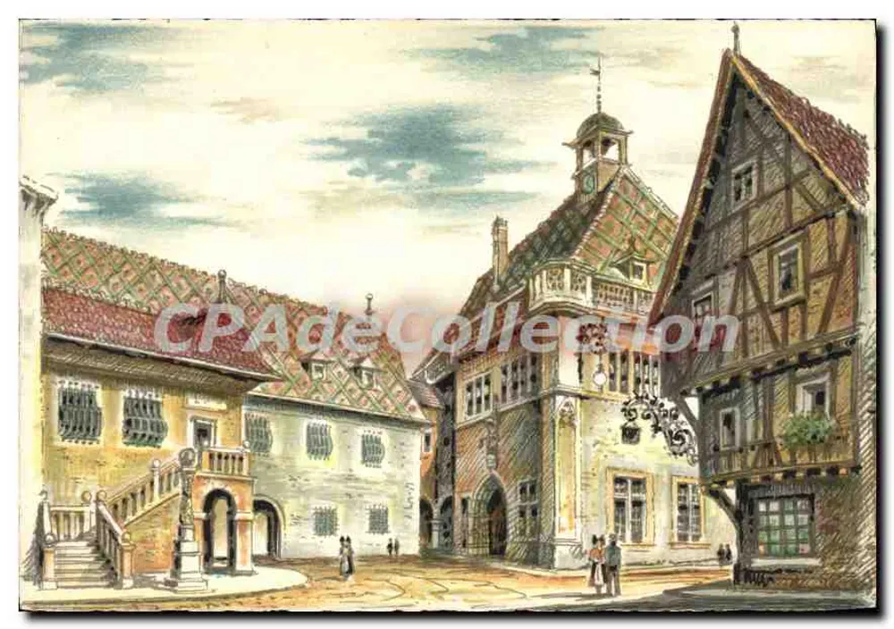 Colmar - A Antiga Aduana — editor M. Barre & J. Deprez, n° 635 - Frente