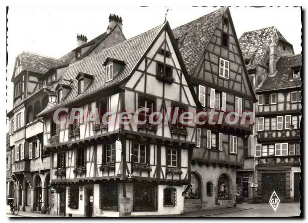 Colmar (Haut-Rhin) — Stare domy z Alzacji — Wydawnictwo Géhair, Paryż - Awers