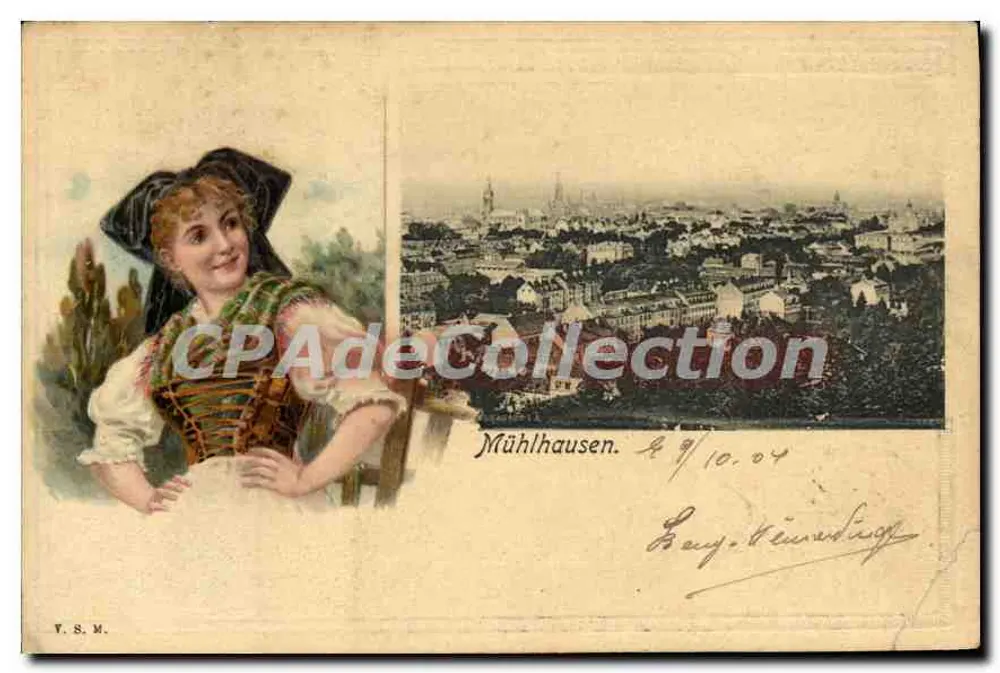 Mühlhausen — vista panorâmica — V.S.M. n° 104 - Frente