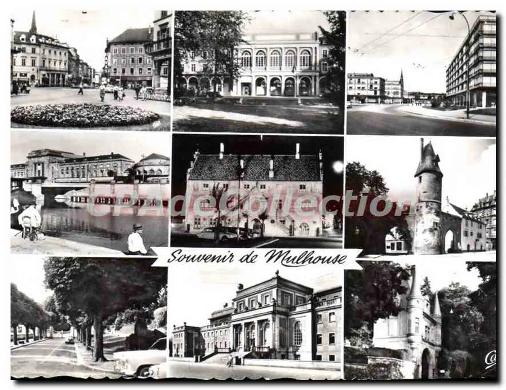 Mulhouse — Lembrança de Mulhouse — CFAdecollection - Frente