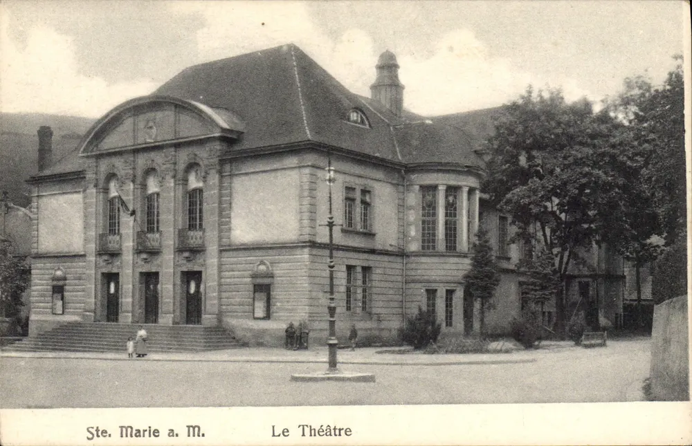 Ste. Marie a. M. — O Teatro — Editor E. Johannes, Sollingheim - Frente