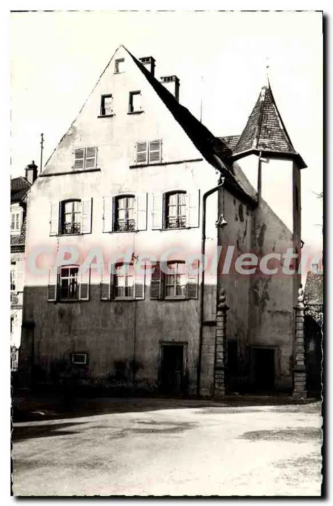 Parochiale Kirche von Soultz (Haut-Rhin) — Das Pfarrhaus — CPADeCollection - Vorderseite