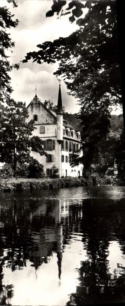 Klingenthal — Am Fuße des Mont Sainte-Odile, « Hôtel du Château » — Éditions X. Lachner, Straßburg - Vorderseite