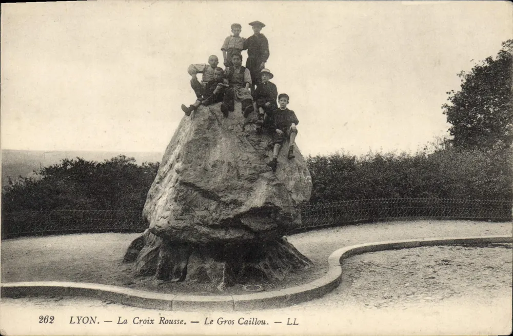 LYON — La Croix Rousse — Il Gros Caillou — LL - Recto