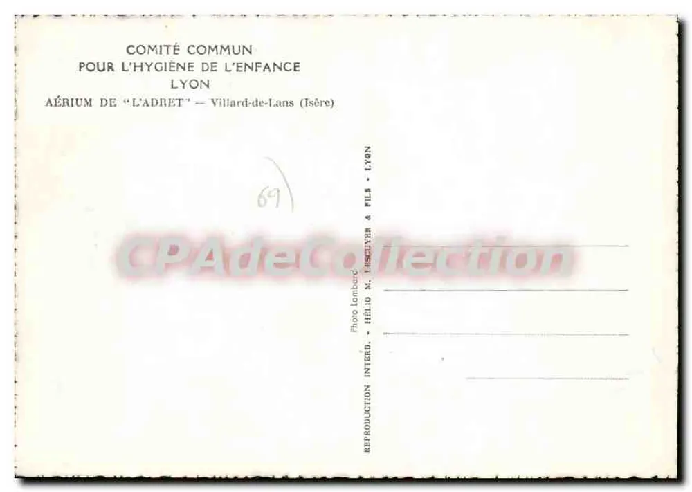 Medizinische Wiege-Session — Aérium de l'Adret — Lyon - Rückseite