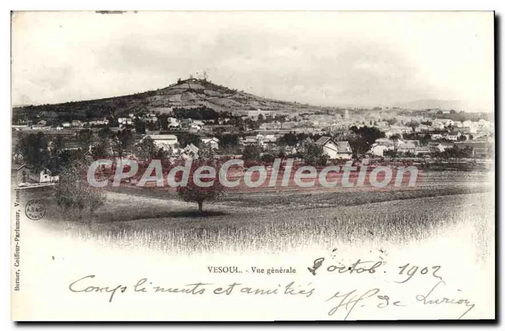 Vesoul — Vista geral — Burnot, Goffin & Parlamain, n° 107 - Frente