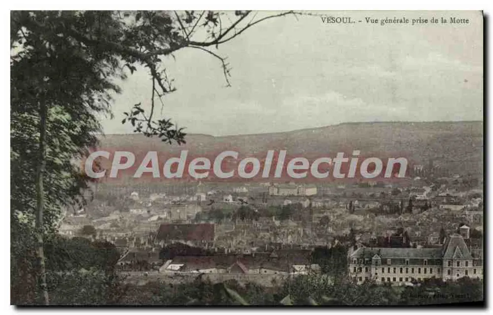 Vesoul — Allgemeiner Blick vom Motte — Verlag nicht sichtbar - Vorderseite