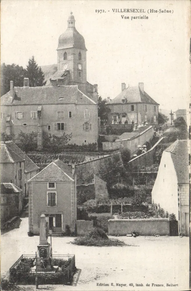 Villersexel (Hte-Saône) — Vista parcial — Edição E. Mayer, n°49, Impr. de France, Beliert - Frente